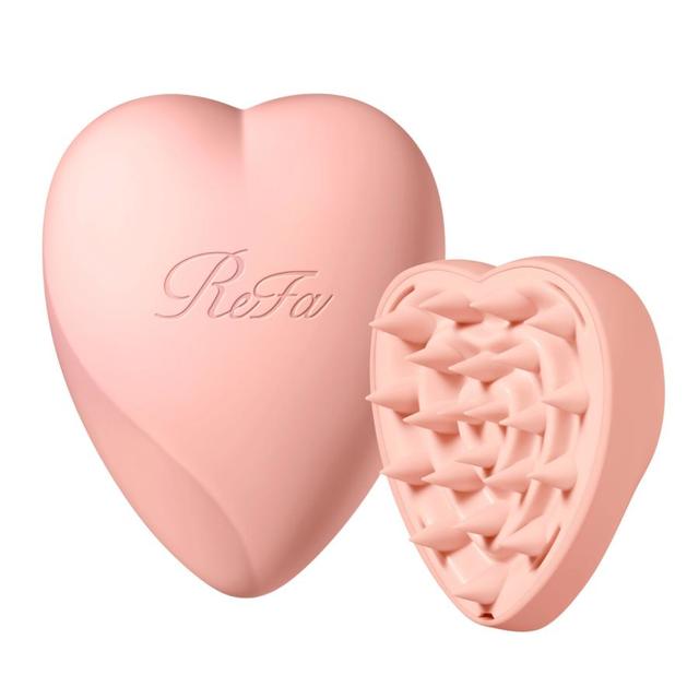 ReFa HEART BRUSH for SCALP Rose