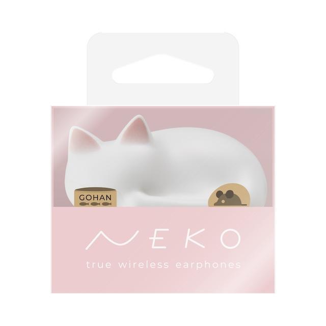 radius NEKO completely wireless earphones, white