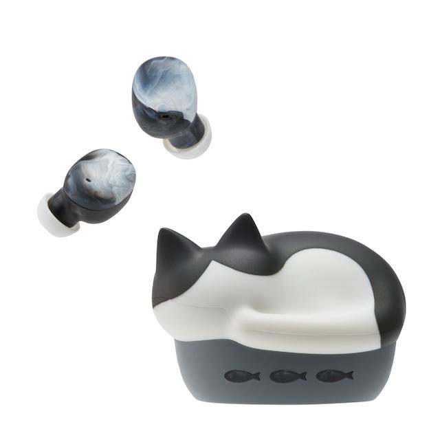 radius NEKO completely wireless earphones Hachiware