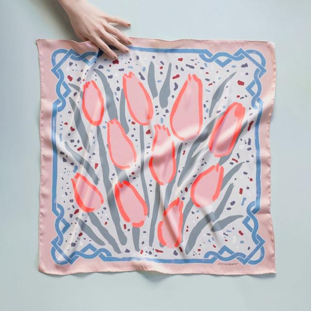 [pink pepper] Scarf 2022 SPRING/SUMMER "tulip"